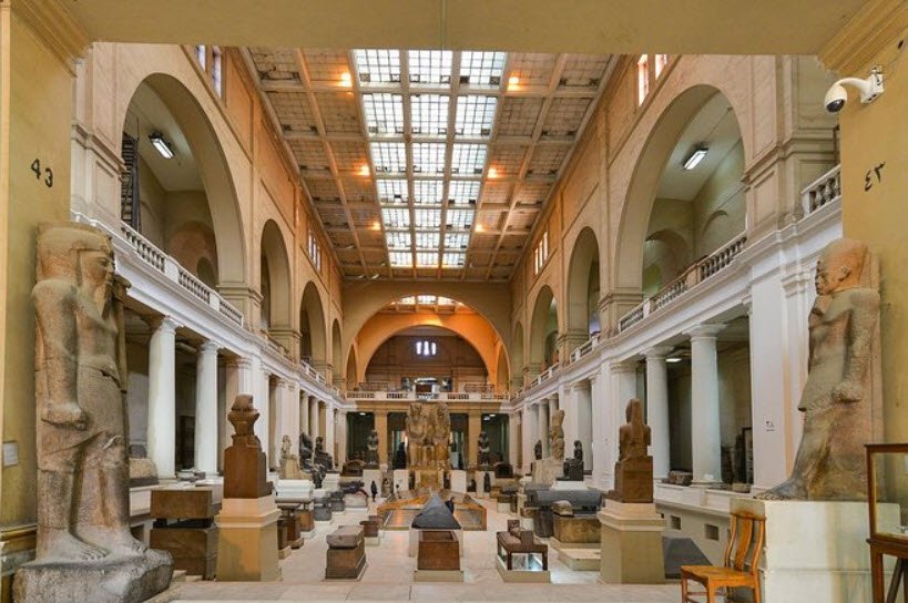 The Egyptian Museum (Tahrir), Cairo, Egypt
